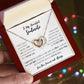 To My Beautiful Soulmate - Interlocking Hearts Necklace