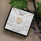 To My Beautiful Wife - Forever Love Necklace